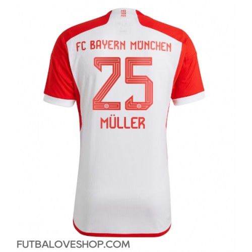 Dres Bayern Munich Thomas Muller #25 Domáci 2023-24 Krátky Rukáv